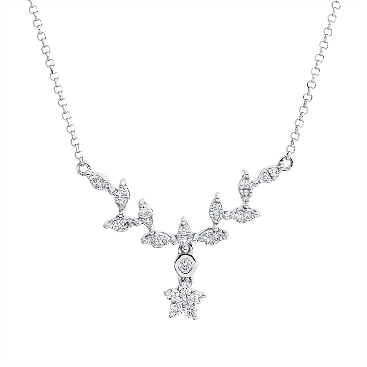 Modern Woman Collier Weißgold 18kt Ref-4R667