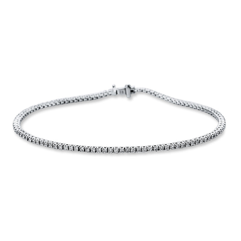 Tennisarmband Armband Weißgold 18kt 0,94ct