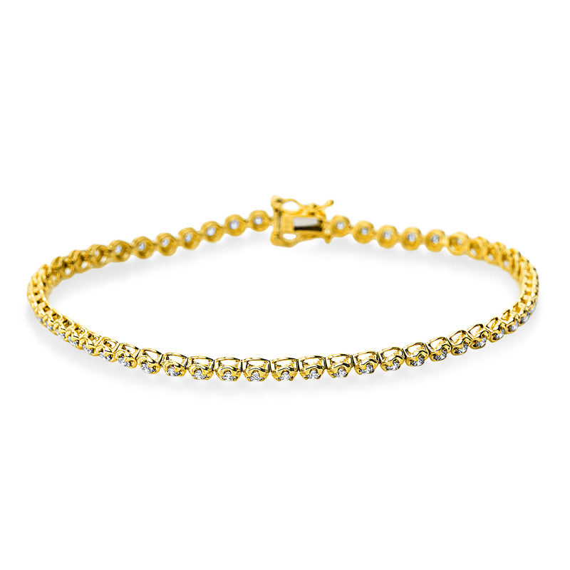 Tennisarmband Armband Weißgold 18kt 0,98ct