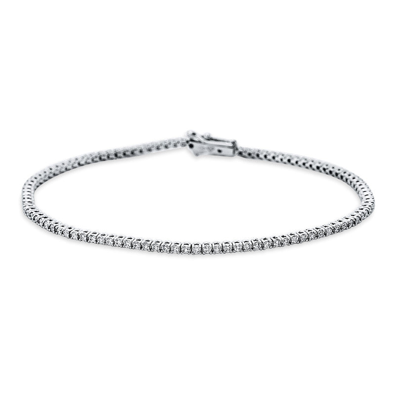 Tennisarmband Armband Weißgold 18kt 1,16ct