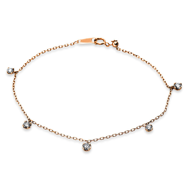 Modern Woman Armband Rotgold 18kt 0,55ct
