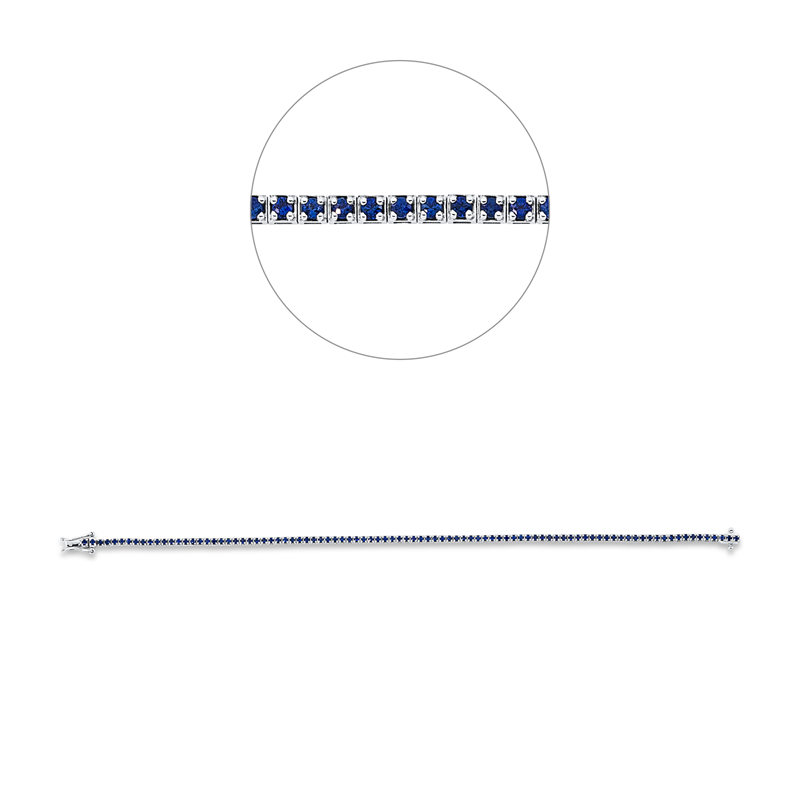 Farbstein Classic Armband Weißgold 18kt Ref-5F134