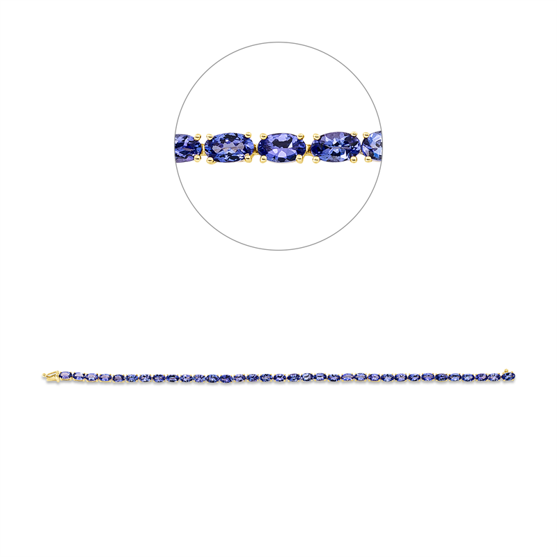 Farbstein Classic Armband Gelbgold 14kt