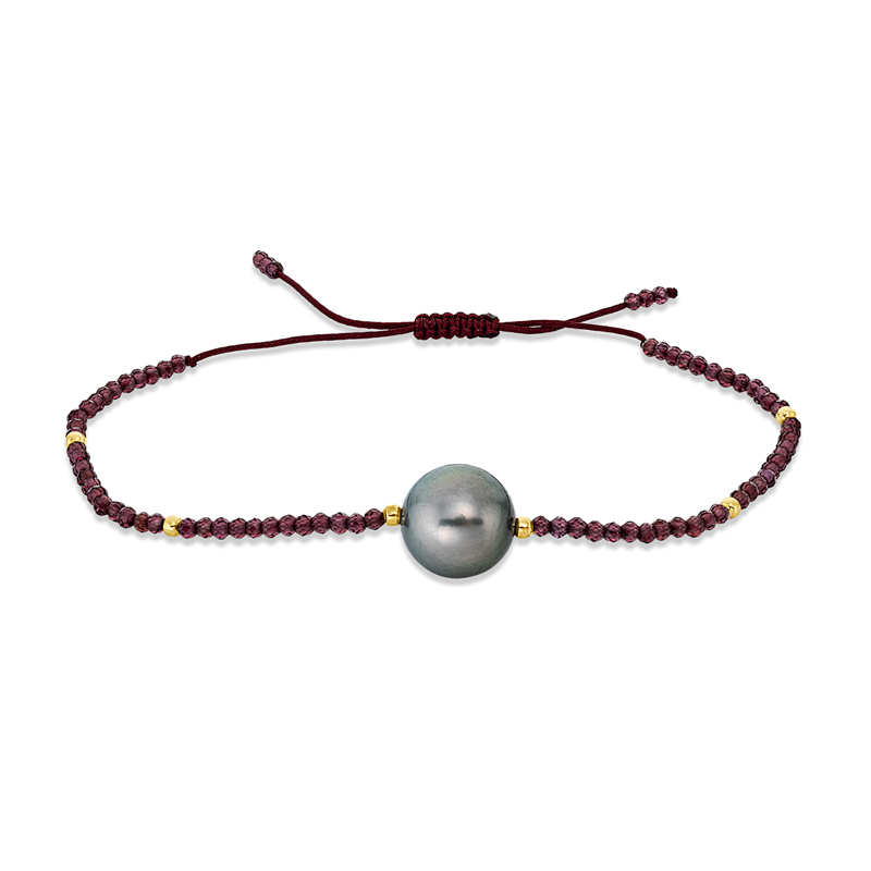 Perle Armband Gelbgold 14kt