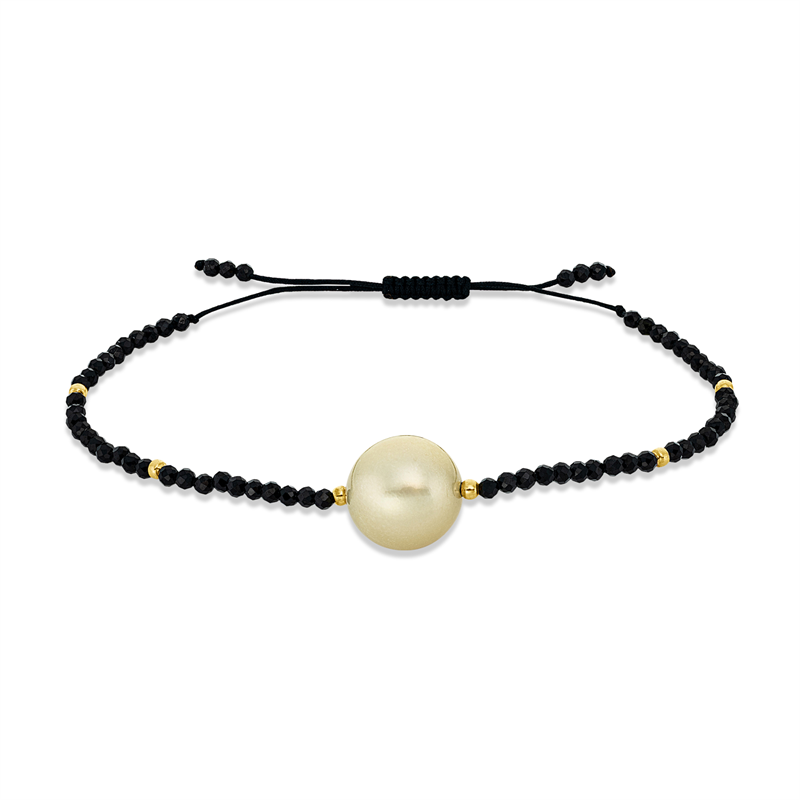 Perle Armband Gelbgold 14kt