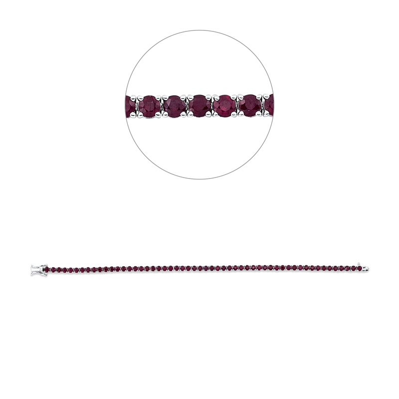 Farbstein Classic Armband Weißgold 18kt