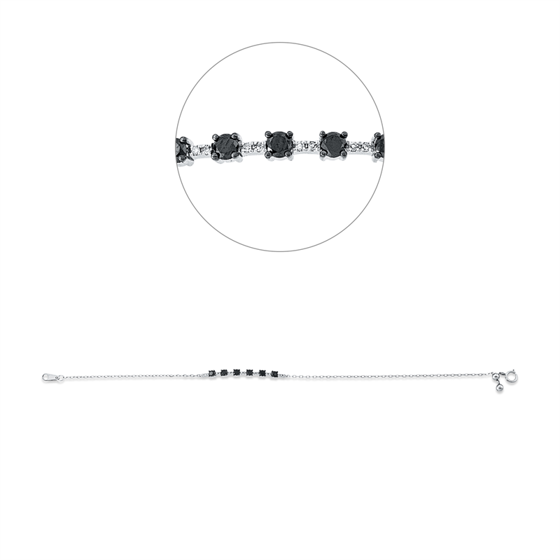 Modern Woman Armband Weißgold 18kt 0,42ct