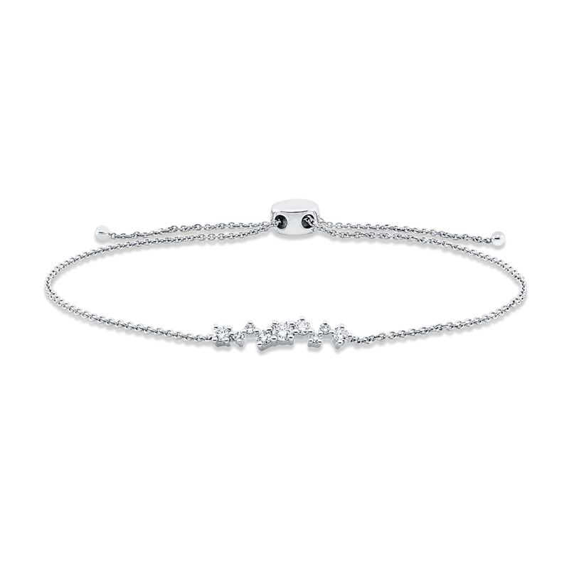 Modern Woman Armband Weißgold 18kt 0,21ct