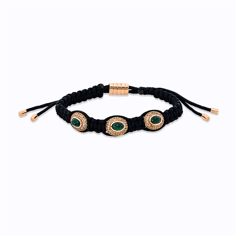 Farbstein Classic Armband Rotgold 18kt 0,04ct