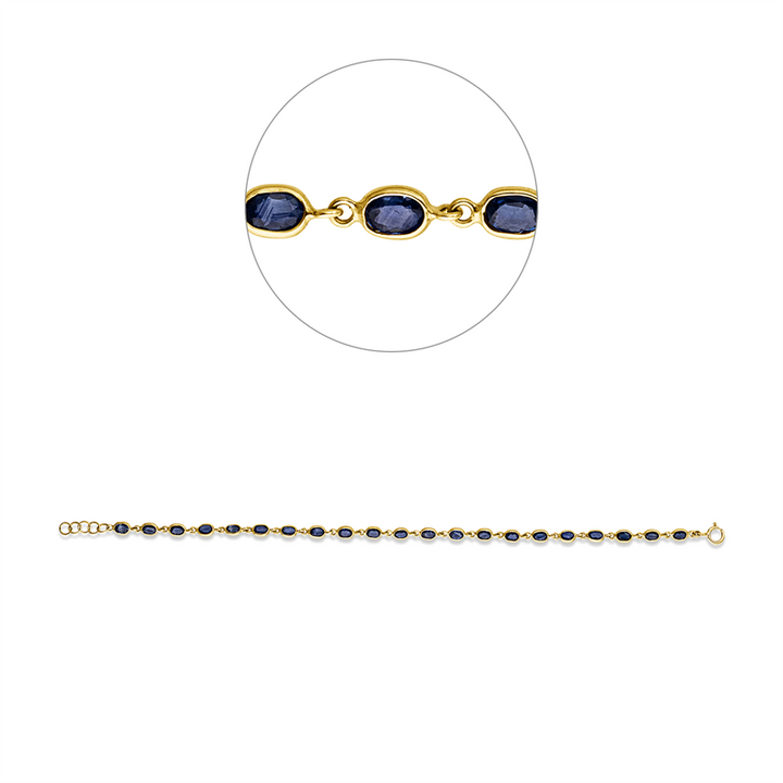 Farbstein Classic Armband Gelbgold 14kt Ref-5H194