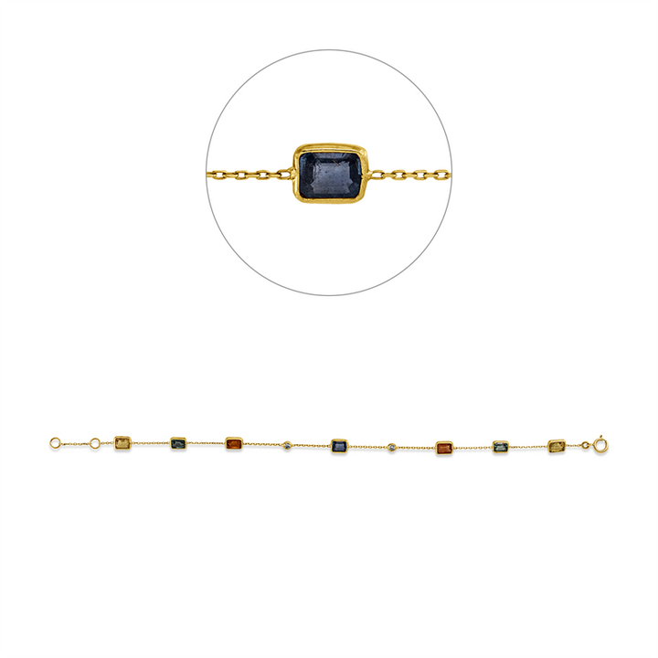 Farbstein Classic Armband Gelbgold 14kt Ref-5H195