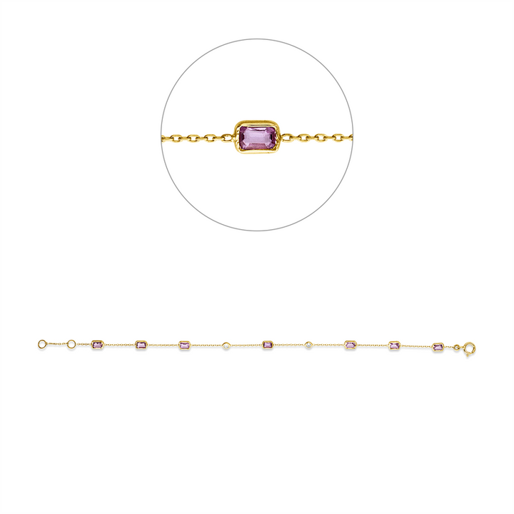 Farbstein Classic Armband Gelbgold 14kt Ref-5H198