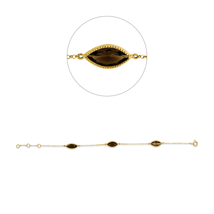 Farbstein Fashion Armband Gelbgold 18kt Ref-5H210