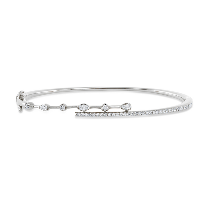Modern Woman Armreif Weißgold 18kt Ref-6B257
