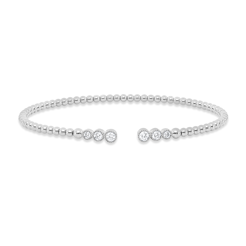 Modern Woman Armreif Weißgold 18kt Ref-6B394