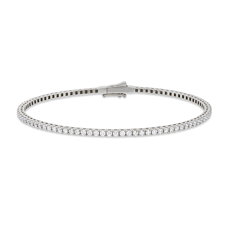 Mehrfachsteinbesatz Armreif Gelbgold 18kt 1,51ct