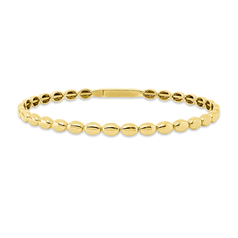 Plain Armreif Gelbgold 14kt Ref-6B511