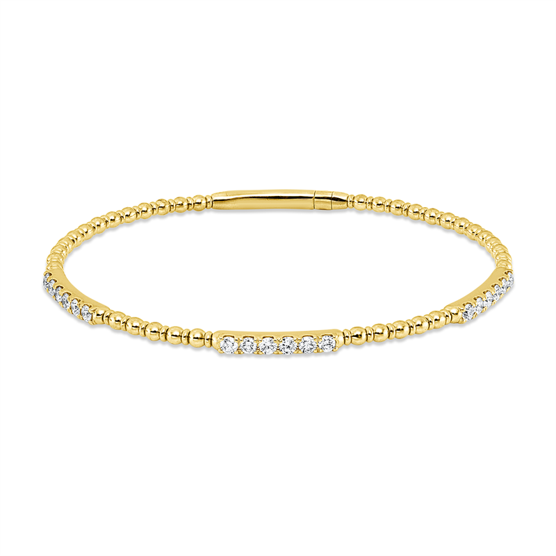 Modern Woman Armreif Weißgold 18kt 0,68ct