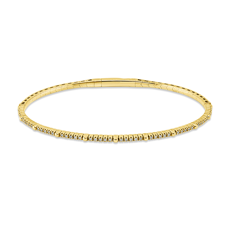 Modern Woman Armreif Weißgold 18kt 0,14ct