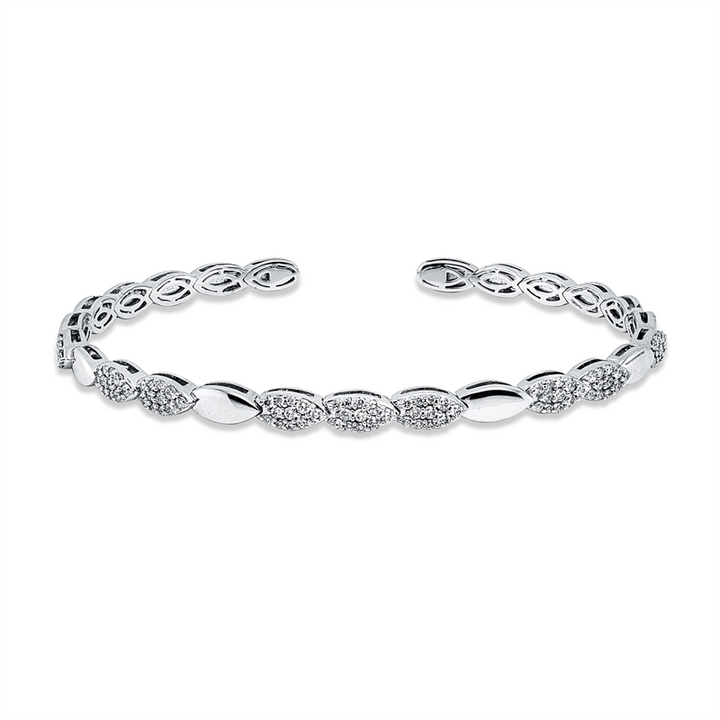 Modern Woman Armreif Weißgold 18kt Ref-6B688