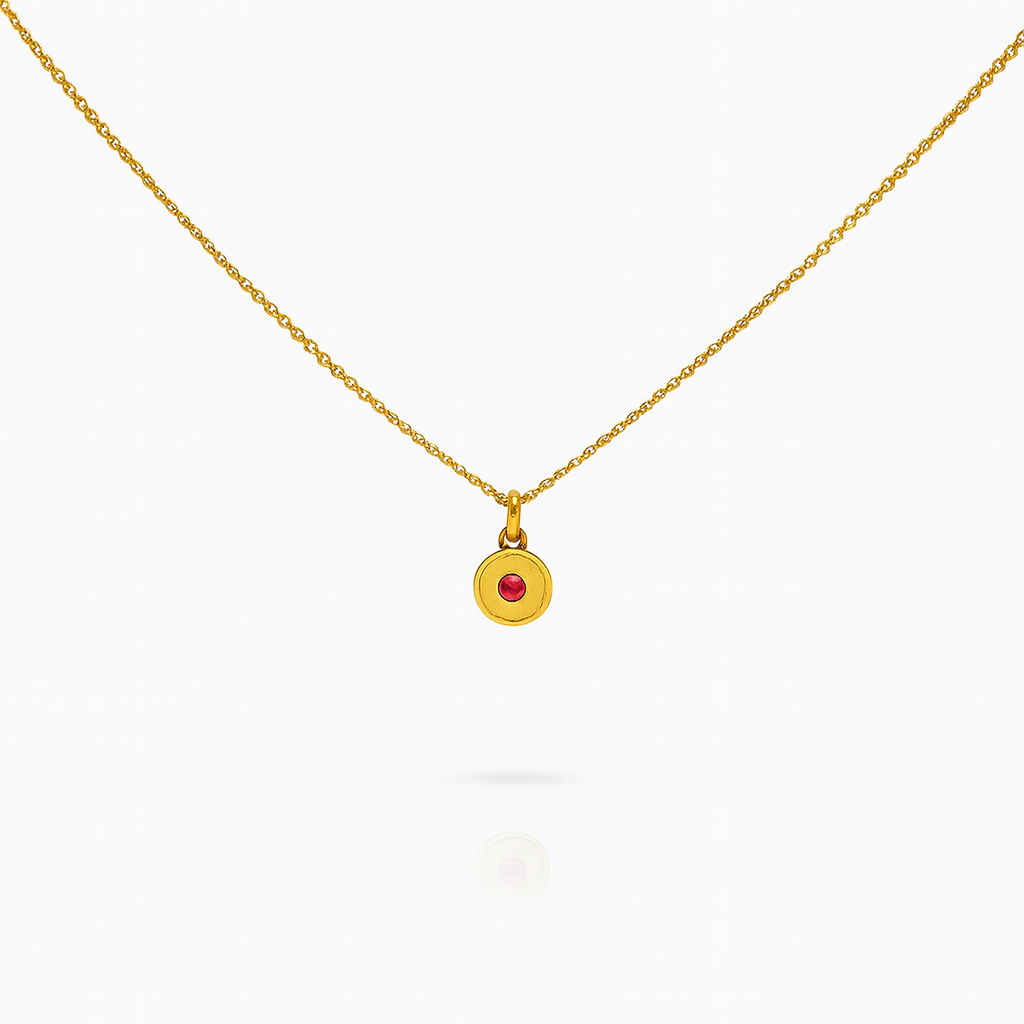 Monatsstein Halskette