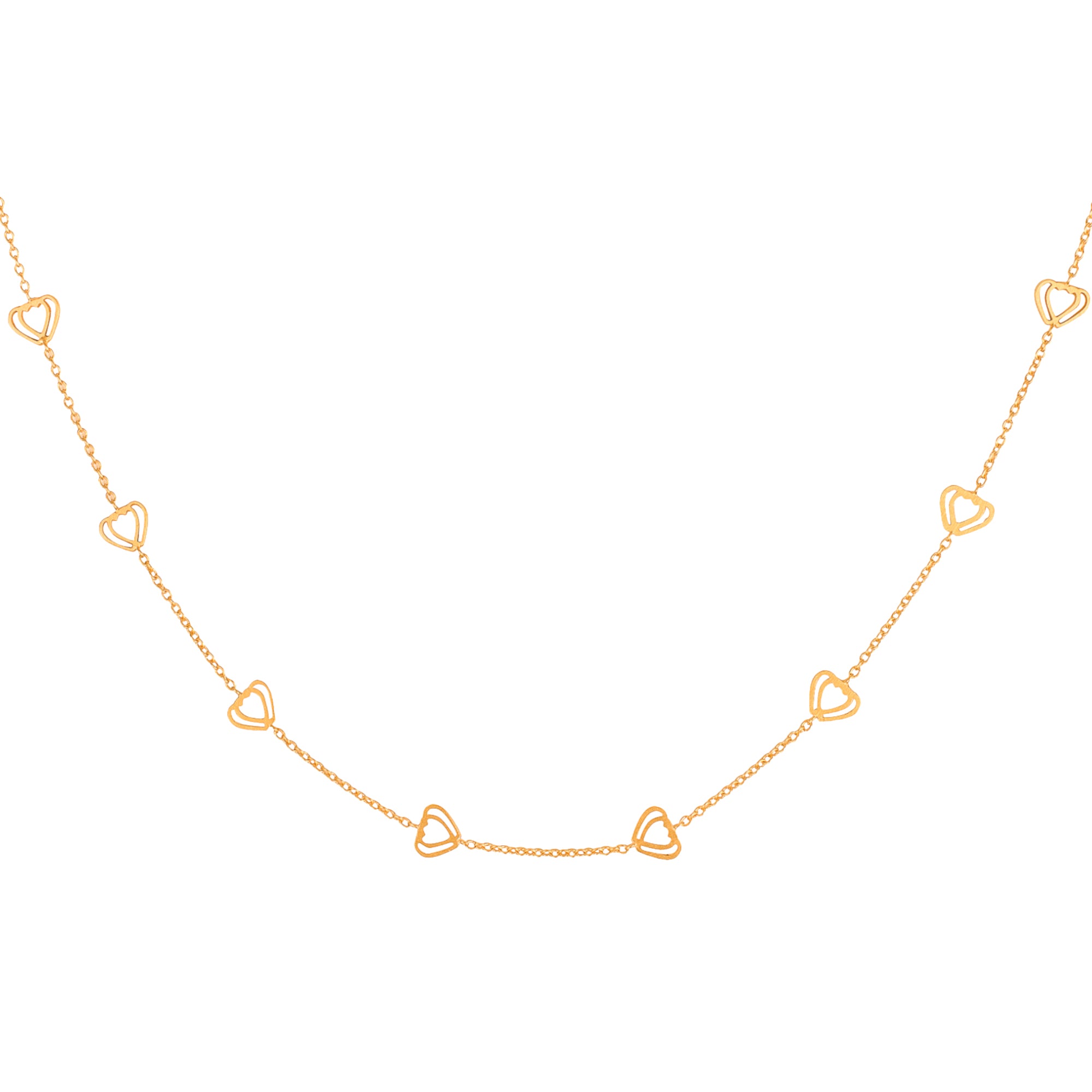 Doppelherz Halskette