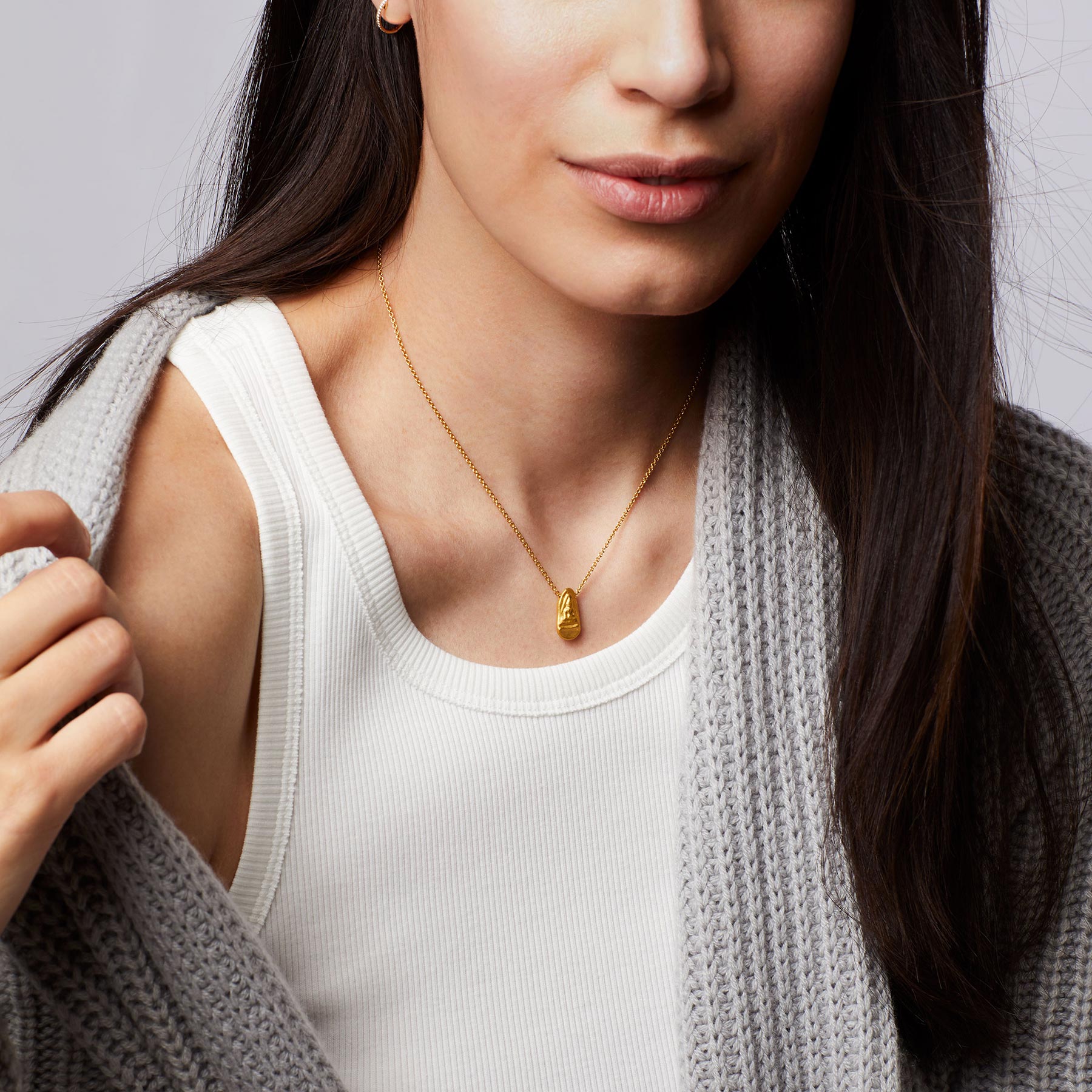 Buddha & Om Halskette